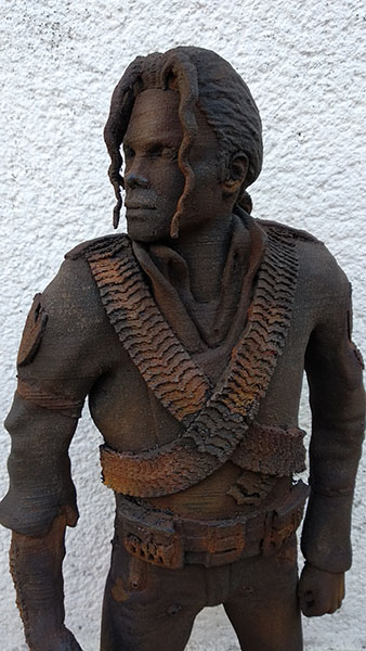 Estatua michael jackson